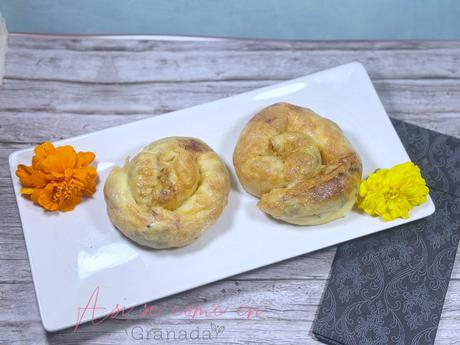 Ensaimada thai de papel de arroz