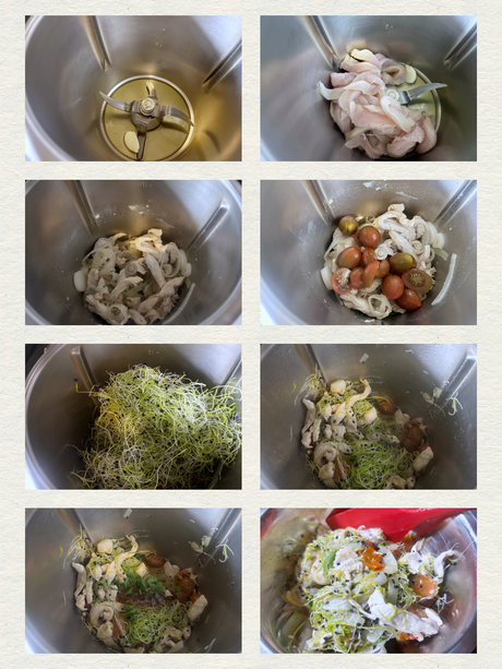 Ensaimada thai de papel de arroz