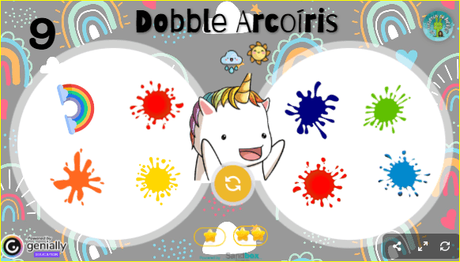 Dobble arcoiris