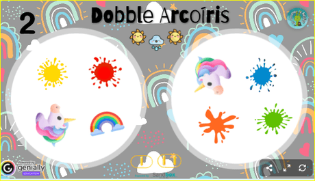 Dobble arcoiris