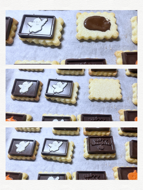 Galletas sin gluten con chocolatina