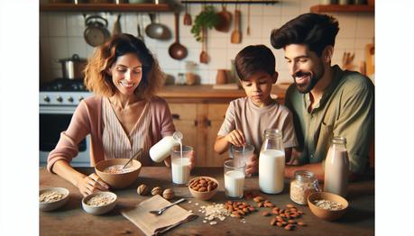 Leche vegetal sin gluten: Opciones nutritivas para tu familia 1 Leche vegetal sin gluten: Opciones nutritivas para tu familia