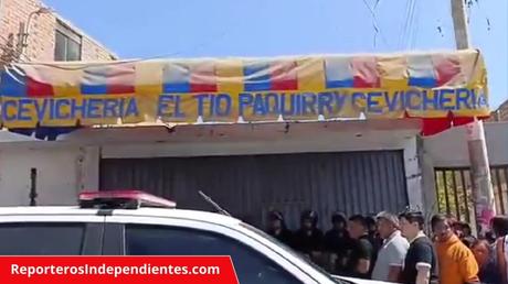 TRES PERSONAS FUERON ASESINADAS EN EL INTERIOR DE UNA CEVICHERÍA EN HUALMAY TRES PERSONAS FUERON ASESINADAS EN EL INTERIOR DE UNA CEVICHERÍA EN HUALMAY