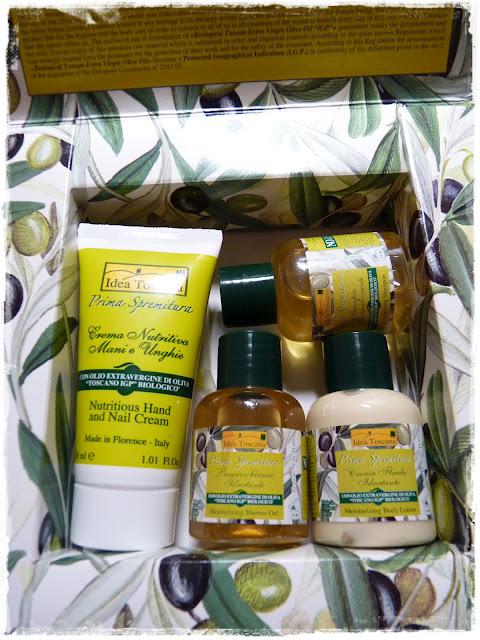 Probando cosmética natural: Idea Toscana