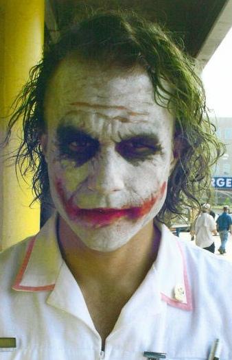 Imágenes inéditas de Heath Ledger como El Joker