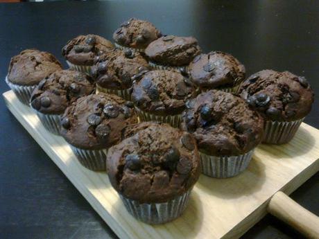 Muffins de Chocolate (tipo Starbucks)