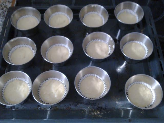 Muffins con mermelada de Frambuesa
