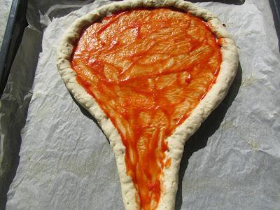 Pizza racchetta