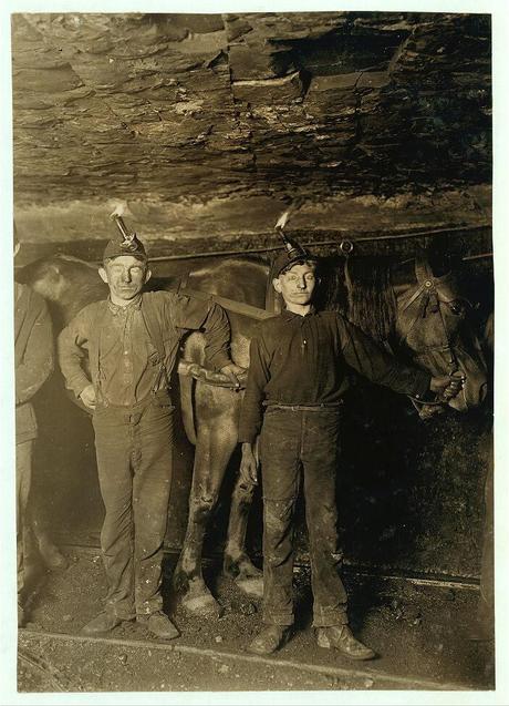 Niños mineros