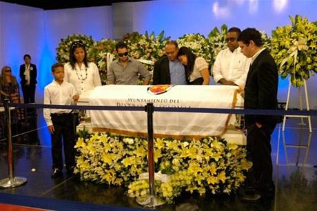 Último adiós a Corporán se realiza en el mismo estudio donde se le rindió homenaje el sábado