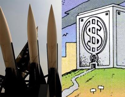 Las armas nucleares las cargan los bancos