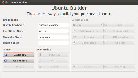 ubuntu builder Herramientas para crear tu propia copia personalizada de Ubuntu