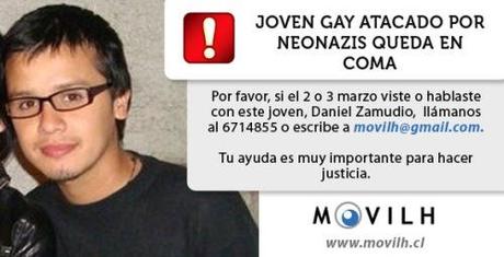 Joven gay atacado por neonazis quedó en coma