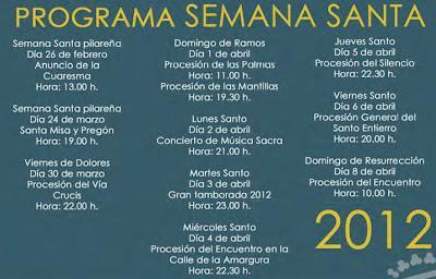 Semana Santa 2012 en la Provincia de Alicante