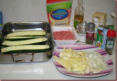 Calabacin Relleno Carne