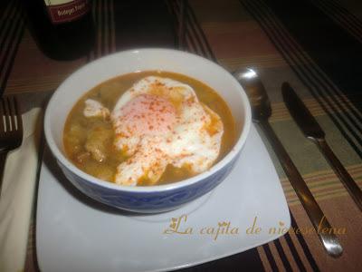 Sopa castellana de Cándido