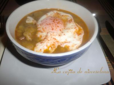 Sopa castellana de Cándido