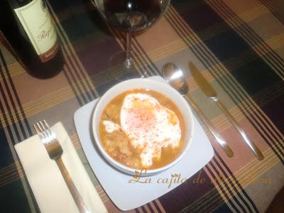 Sopa castellana de Cándido