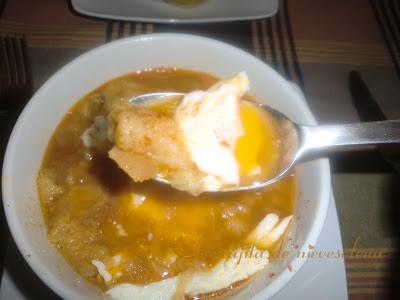 Sopa castellana de Cándido
