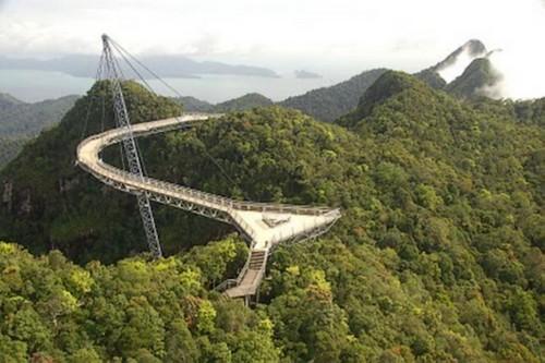 Puentes más curiosos del mundo - Langkawi Sky, Malasia
