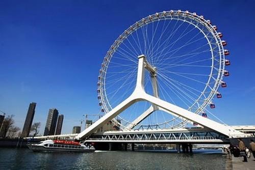 Puentes más curiosos del mundo - Tianjin Eye, China