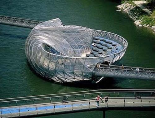 Puentes más curiosos del mundo - Aiola Island, Austria