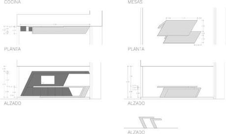 Cocina Porcelanosa diseñada por A-cero