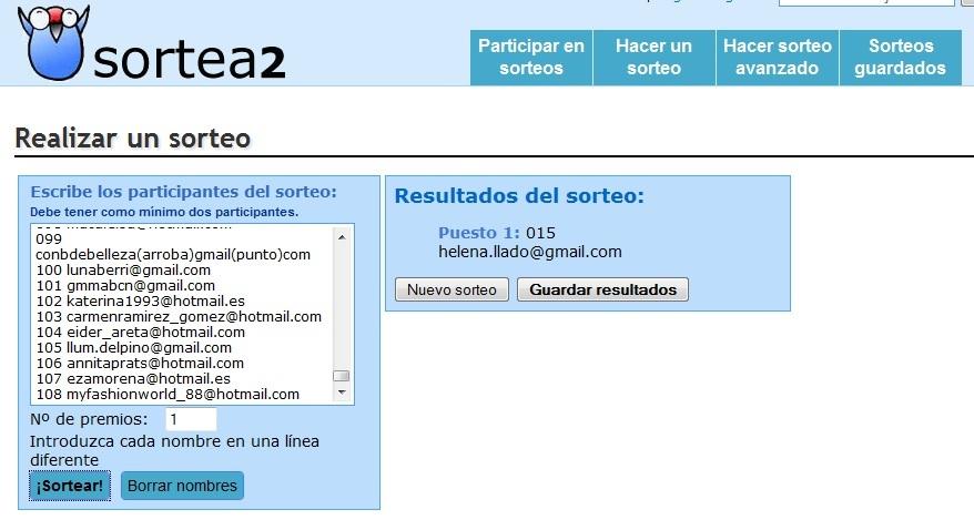Ganadora del sorteo del pack de belleza de Comodynes