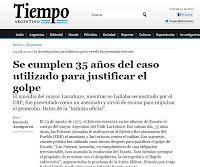 Cómo la prensa estatal minimiza los crímenes a los militares Larrabure y Viola (y su hija) Cómo la prensa estatal minimiza los crímenes a los militares Larrabure y Viola (y su hija)