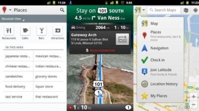 Google Maps, descubrir lugares en Android