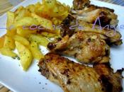 Alitas pollo salsa soja