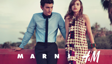H&M;  +  MARNI = ...