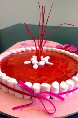 Tarta de nubes para Bego