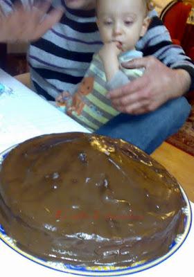 Tarta de nubes para Bego