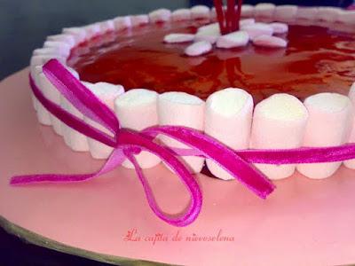 Tarta de nubes para Bego