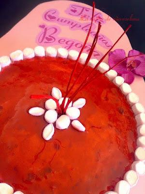 Tarta de nubes para Bego