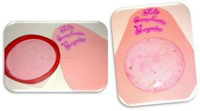 Tarta de nubes para Bego