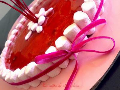 Tarta de nubes para Bego