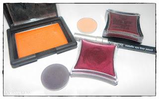 Look con Illamasqua: Pigmento Fervent y sombra resolute