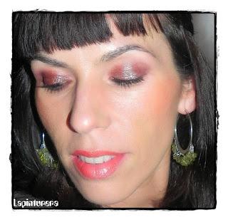 Look con Illamasqua: Pigmento Fervent y sombra resolute