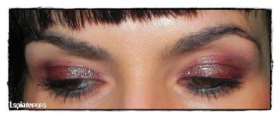 Look con Illamasqua: Pigmento Fervent y sombra resolute