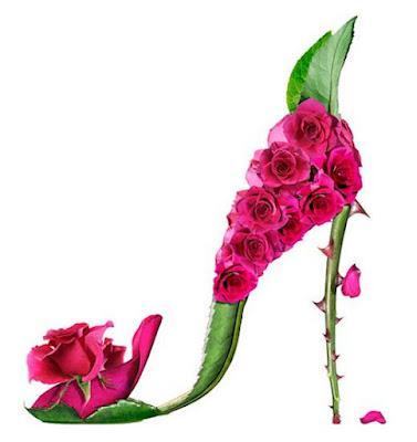 Zapatos de flor