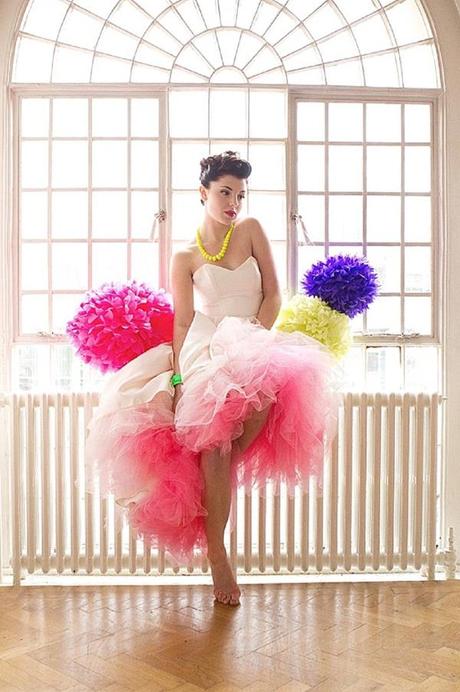 Una novia que marca tendencia...