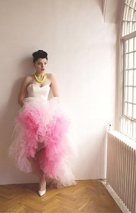 Una novia que marca tendencia...