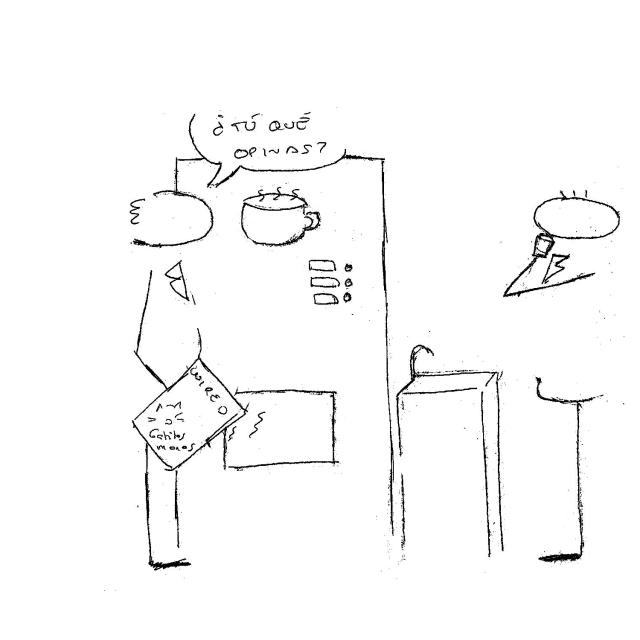 Piquete empresarial, el cómic. Primer capítulo: EREs, noticias y moralidad