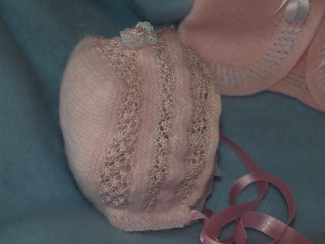 Chaquetas y Capotas... en rosa y blanco