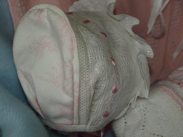 Chaquetas y Capotas... en rosa y blanco