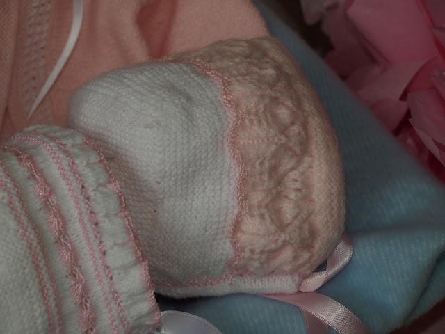 Chaquetas y Capotas... en rosa y blanco