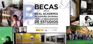 BECAS DE LA ACADEMIA DE ESPAÑA EN ROMA PARA ARTISTAS Y CREADORES ESPAÑOLES E IBEROAMERICANOS