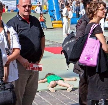 Padres dando ejemplo